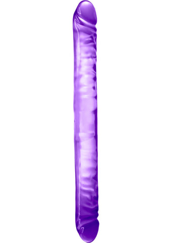 18`` Double Dildo Purple