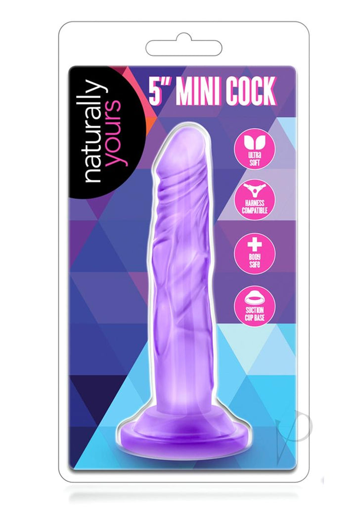 Naturally Yours 5 Mini Cock Purple