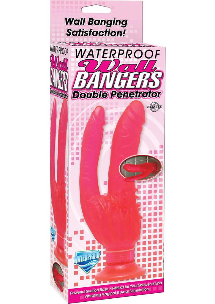 Waterproof Wall Bangers Double Penetrator