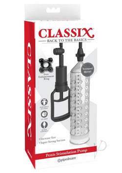 Pipedream Classix Penis Stimulation Pump Clear