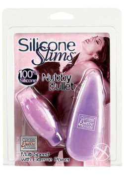 Silicone Slims Nubby Bullet