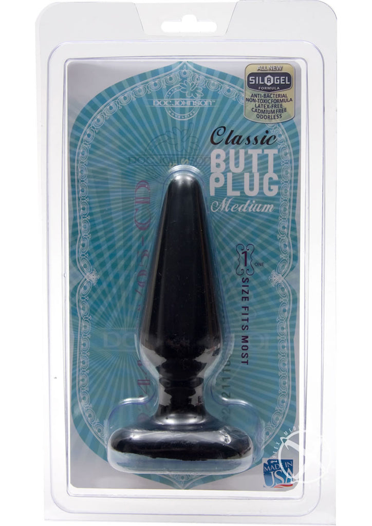 Butt Plug Black Medium