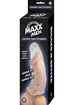 Maxx Men Grande Penis Sleeve Clear