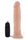 Dr Skin Dr Throb Vibe Cock W/Suction Vanilla