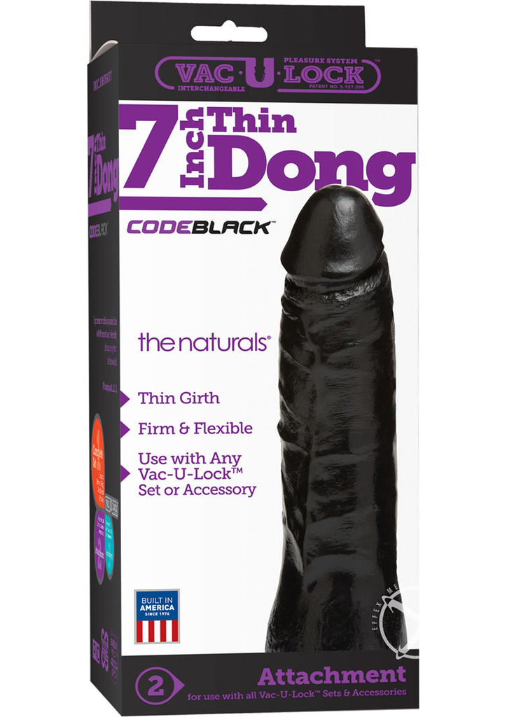 Vac U Lock Codeblac Natural Thin Dong 7'