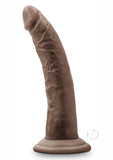 Dr Skin Cock W/suction 7 Chocolate