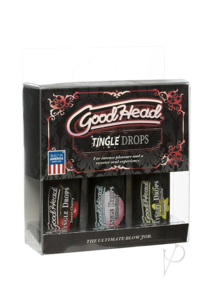 Goodhead Tingle Drops 3Pk Asst Flavors