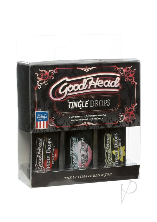 Goodhead Tingle Drops 3Pk Asst Flavors