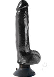 Kc 9 Vibrating Cock W Balls Black