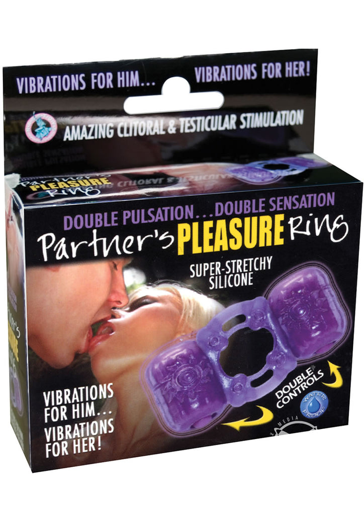 Partners Pleasure Ring - Purple