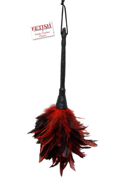 Ff Frisky Feather Duster Red