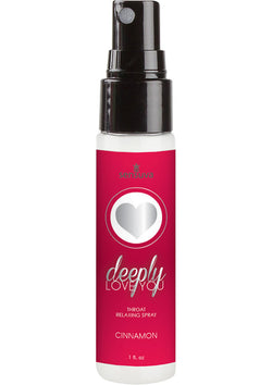 Deeply Love Throat Spray Cinnamon 1Oz