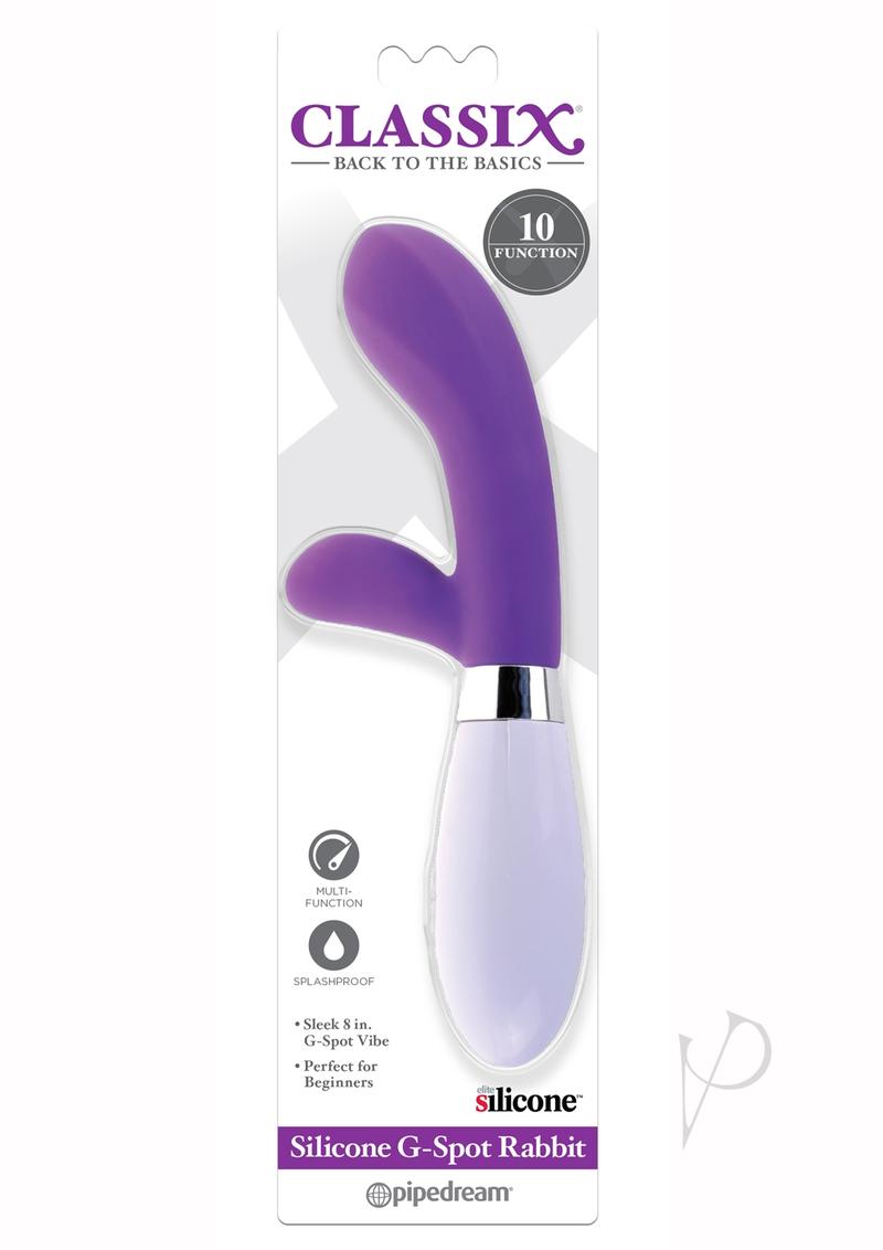 Silicone G Spot Rabbit Purple