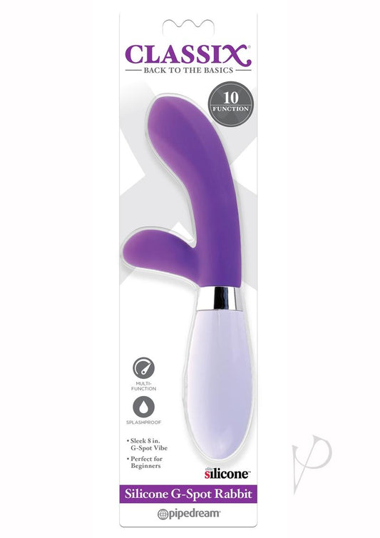 Silicone G Spot Rabbit Purple