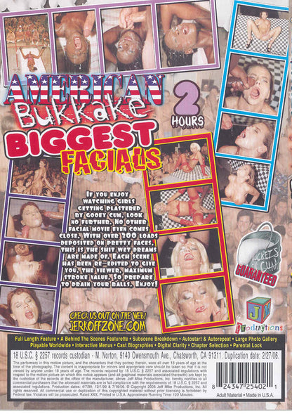 American Bukkake Biggest Facials