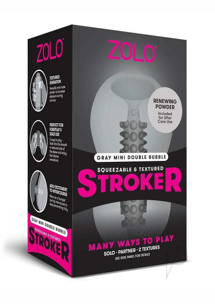 Zolo Mini Stroker Grey