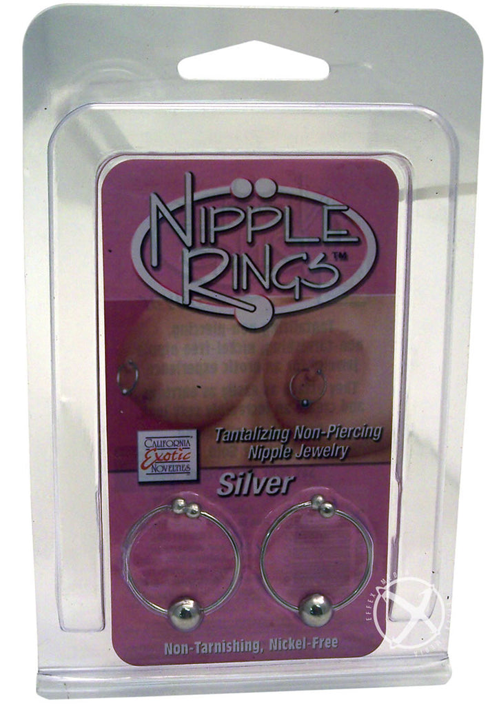 Nipple Rings Silver