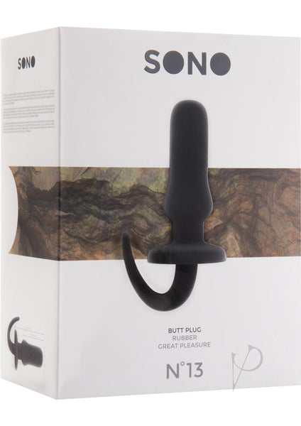 Sono No 13 Butt Plug 6 Inch Black