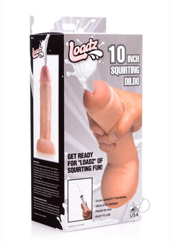 Loadz Dual Density Squirting C*Ck 10 Flesh