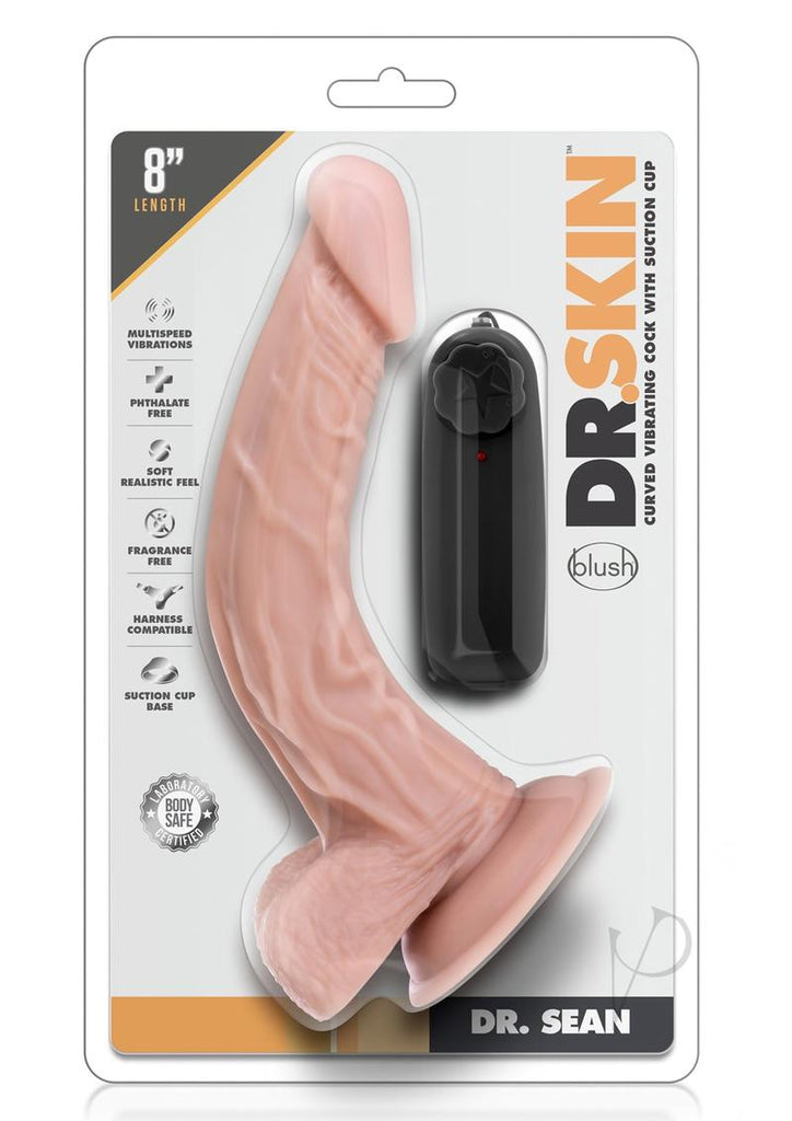 Dr Skin Dr Sean Vibe Cock W/Suction Van