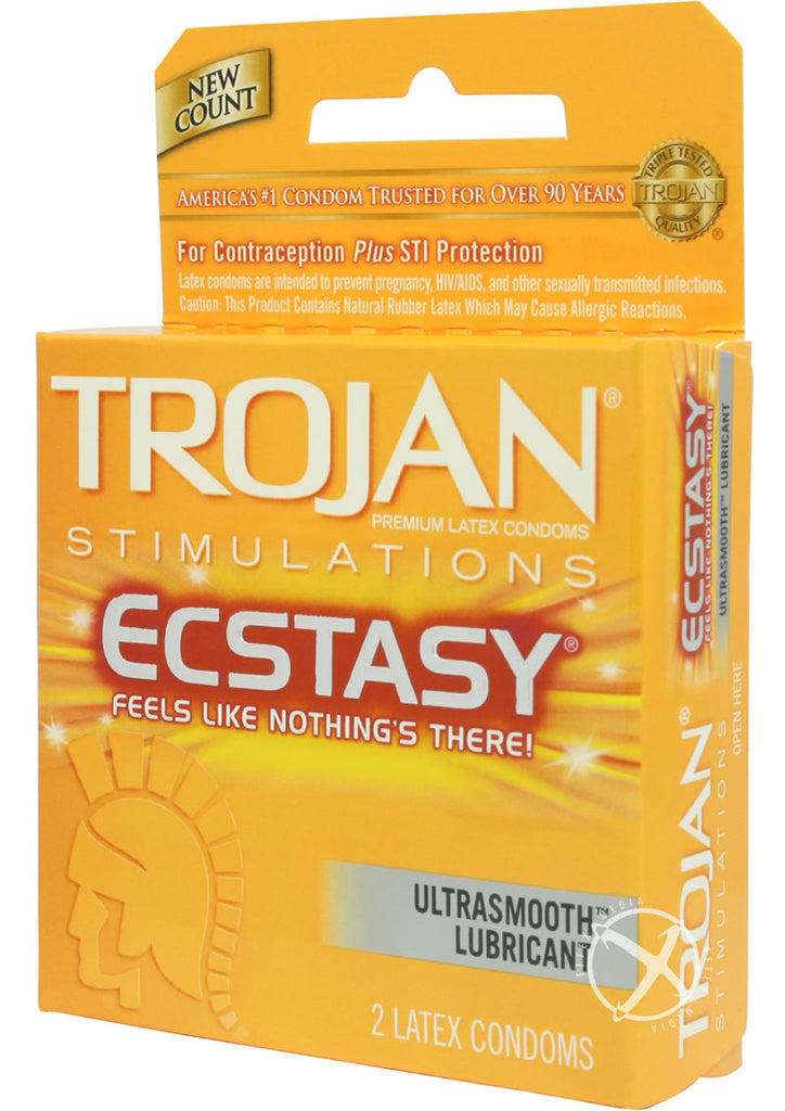 Trojan Ecstasy Utlra Ribbed 3`S