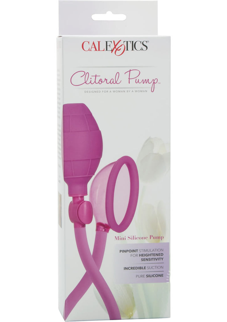 Mini Silicone Clitoral Pump Pink