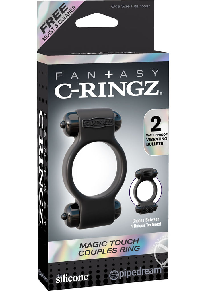 Fcr-Magic Touch Couples Ring Black