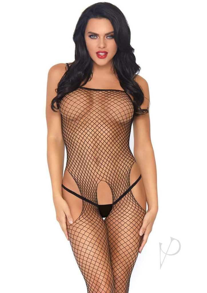 Seamless Indust Suspender Body Os Black