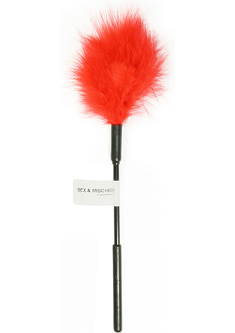 Feather Tickler Red