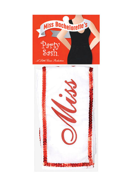 Miss Bachelorette Sash