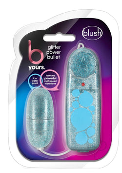 B Yours Glitter Power Bullet Blue