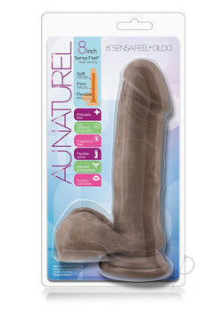 Au Naturel Sensa Feel Dildo 8 Chocolate