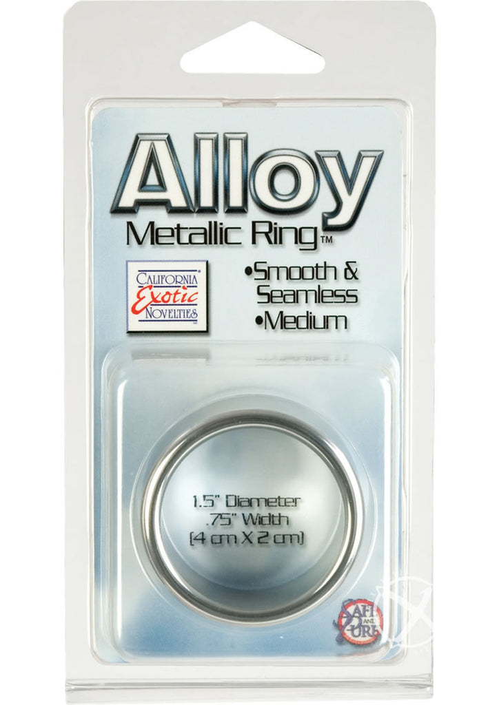 Alloy Metallic Ring - Medium