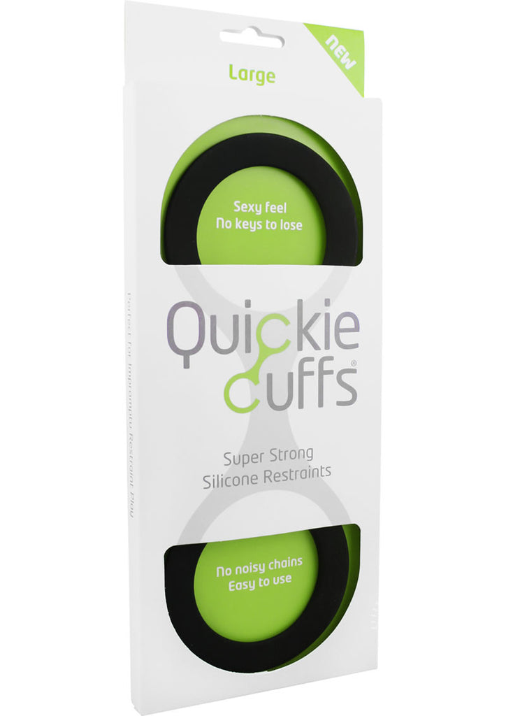 Quickie Cuffs Large Black