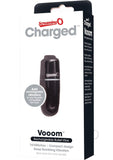 Charged Vooom Rechargeable Bullet Black