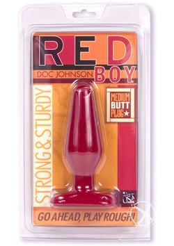 Red Boy Medium Butt Plug