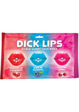 Dick Lips Gummy Cock Rings 3Pk