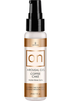 On For Her Arousal Gel Coffee Cake 1Oz