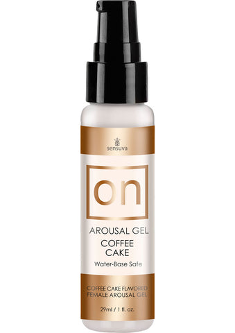 On For Her Arousal Gel Coffee Cake 1Oz