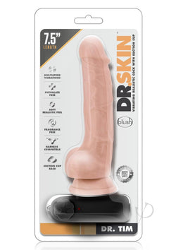 Dr Skin Dr Tim Vibe Cock W/Suction Vanil