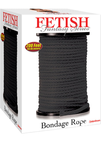 Ff Bondage Rope 200Ft Black