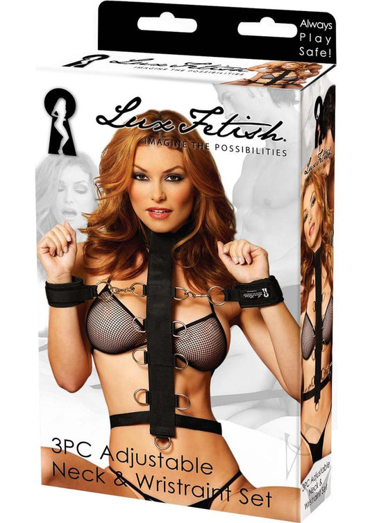 Lux F Adjust Neck And Wristraint Set 3Pc