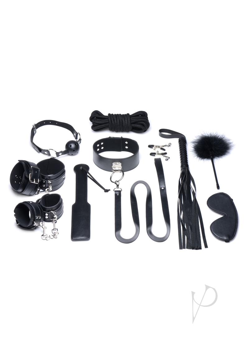 Strict Deluxe 10Pc Bondage Set