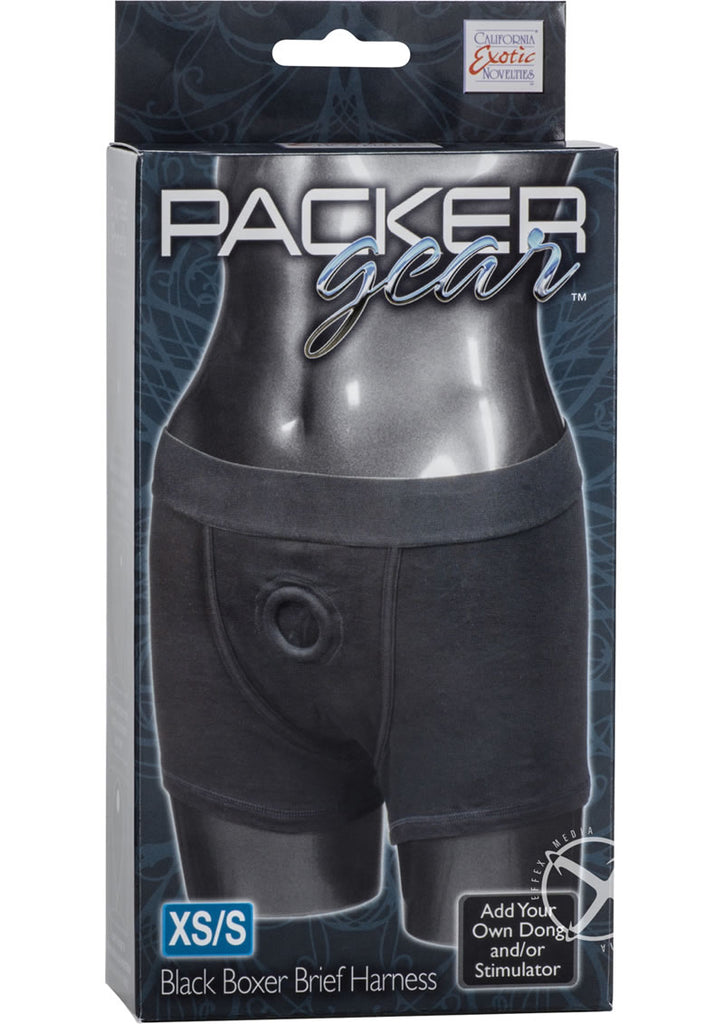 Packer Gear Black Boxer Harness Xs/S