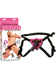 Ff Vibrating Strap On Set Pink