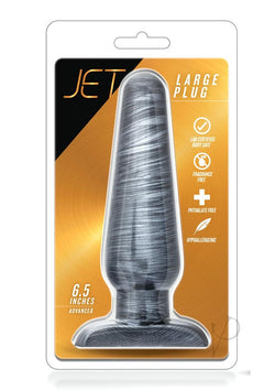 Jet Large Plug Carbon Metallic Black