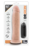 Dr Skin Dr Throb Vibe Cock W/Suction Vanilla