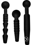 Dark Rods 3 Piece Silicone Penis Plug