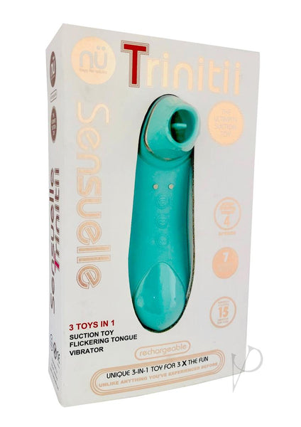 Sensuelle Trinitii Suction Tongue E-Blue