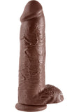 Kc 12 Cock W/Balls Brown